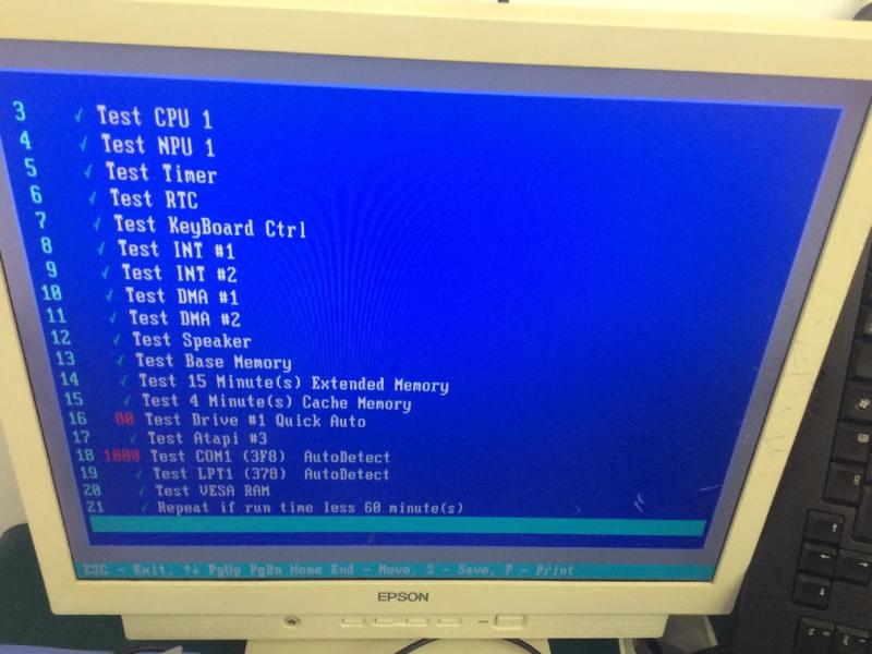NEC FC-20X起動しない 単結晶製造装置制御PCの修理実績の画像6