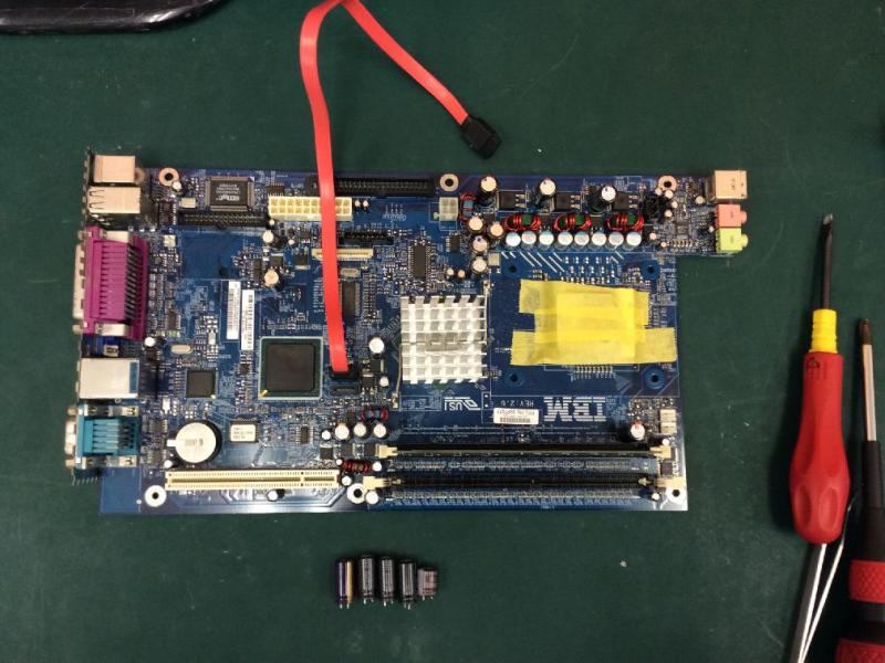 IBM 8320 3CJ Windows 98 充填機PC起動不良の修理の画像4