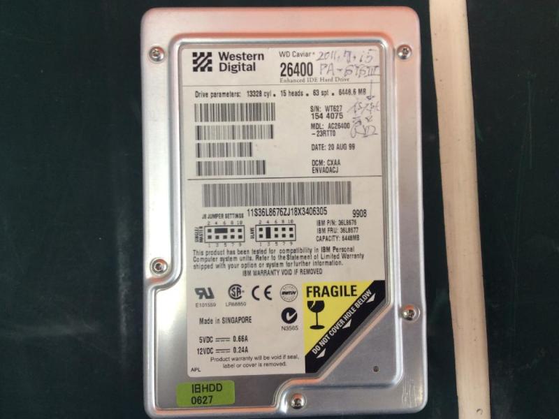 東京精密 三次元測定機 IBM 300PL OS/2 起動しない修理の画像5