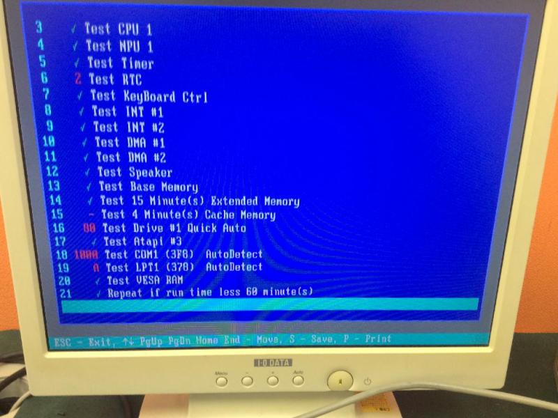 接触角計用PC Endeavor MT7500のブラックアウト対策と予備機の画像2