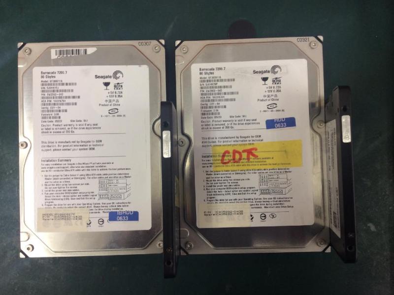 富士通 PRIMERGY RX100 倉庫管理システムのWindows Server 2003復旧実績の画像10