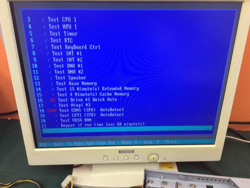 Windows XP搭載 評価装置制御用PCの電源不良・マザーボード液漏れ修理の画像7