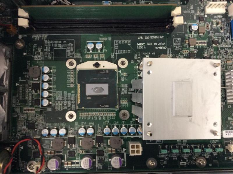 NEC FC-E25B/SX2W5ZDのBIOS起動不良を修理し復旧の画像7