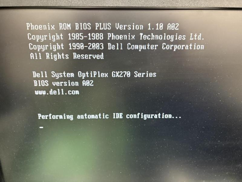 DELL Optiplex GX270 起動時Fan failureをファン交換で解決の画像7
