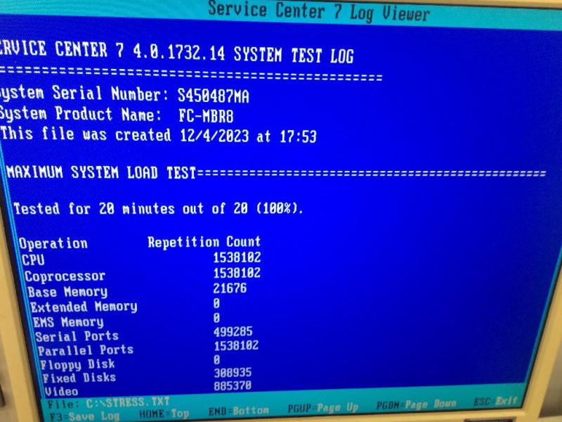 BBC-RM2000A-C2D-XP(Windows XP)起動しない症状の修理・延命の画像14