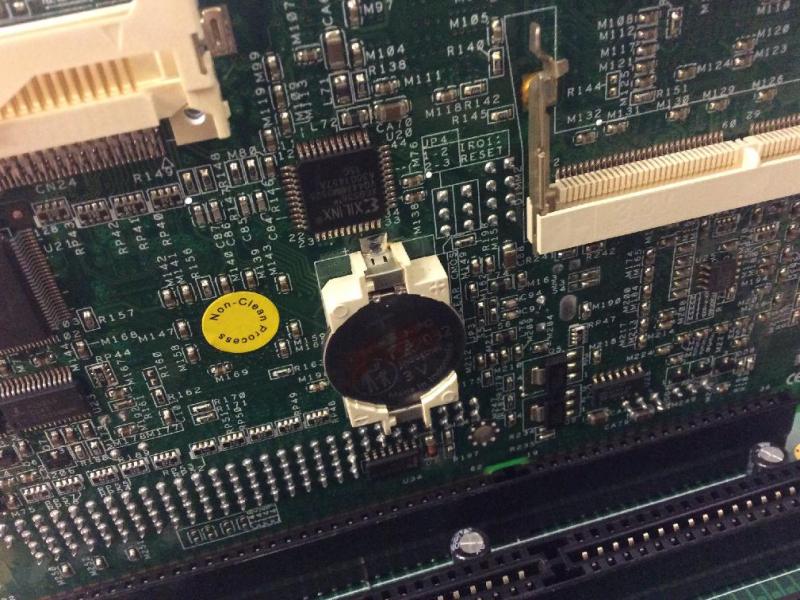 スパッタ装置搬送ロボット IPC-6806M202 起動不良修理の画像3