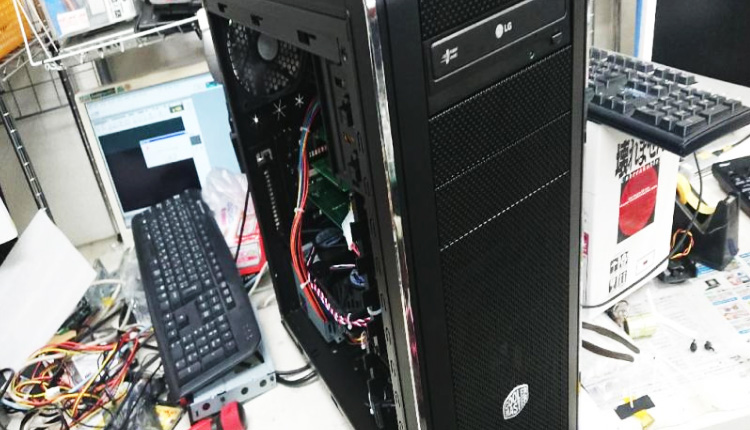 製造業様(電子顕微鏡用端末 / ミラーPC制作)