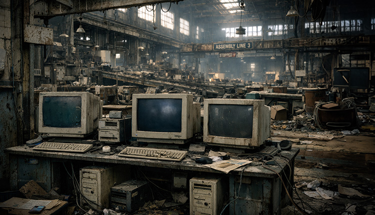 古い工場イメージ