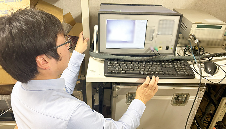 故障したシステム